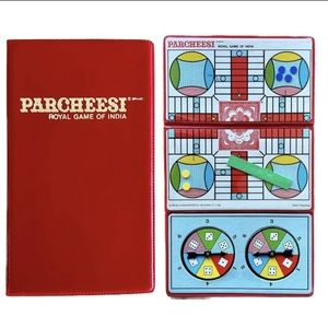 VINTAGE Pocket Parcheesi Game